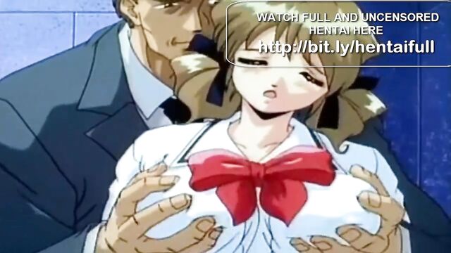 Hentai Student Fucked in the Elevator UNCENSORED