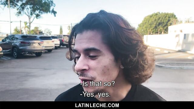 LatinLeche - Cute Latino Boy Sucks an Uncut Cock