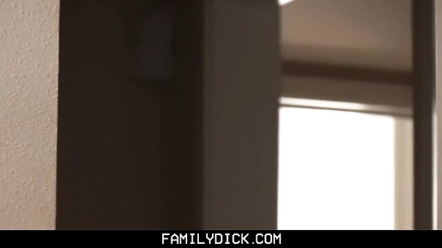 FamilyDick - Handsome Twunk Gets a Hot Blowjob from his Stepdad