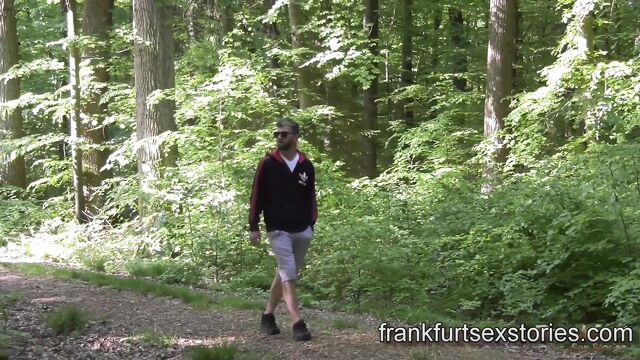 Two Horny Studs Cruise for Dick and Fuck in the Woods