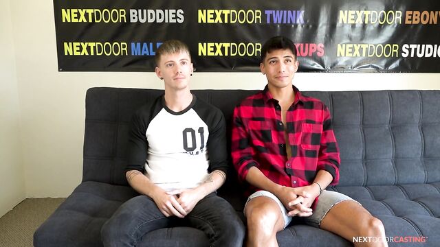 NextDoorCasting - Married Couple's first Time Fuck on Camera