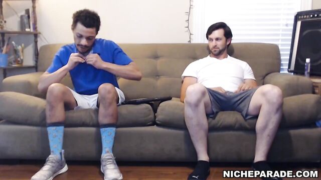 NICHE PARADE - Straight Guys Beating off on my Couch for Free Room & Board