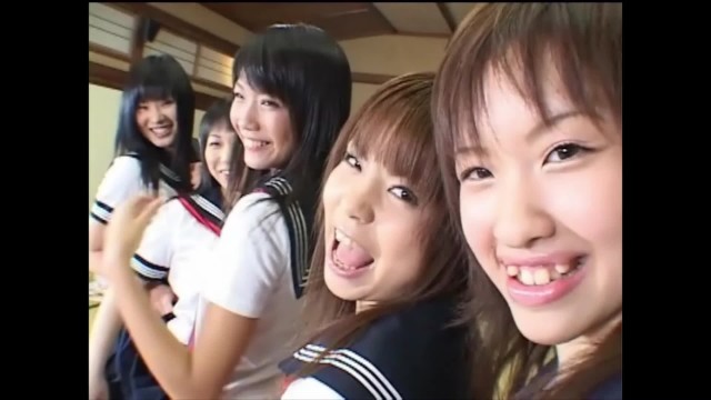 Japanese cosplay cute lesbian threesomes Nozomi Araki