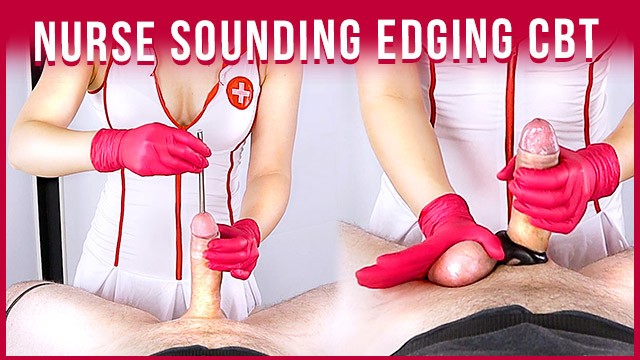Nurse Urethral Cock Sounding & Edging Handjob to Cum POV CBT | Era