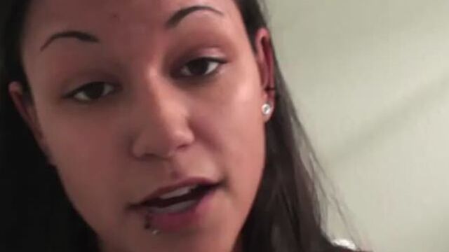 Girl with pierced lip scat - Girls pooping indoormp4