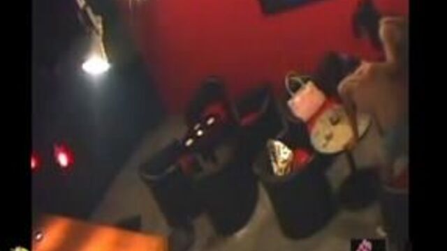 Asian girls puking in a bar