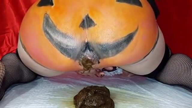 Halloween poop